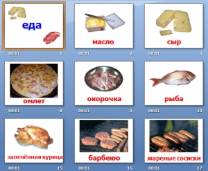 Презентации для детей "Еда (продукты, овощи, фрукты, грибы...)"